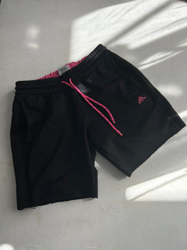 Black sportswear mid short (XS)