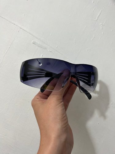 Y2K black & purple sunglasses