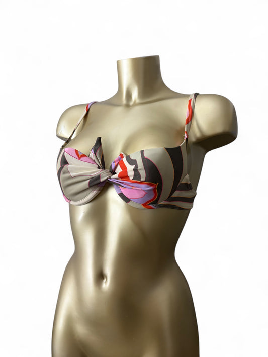 Graphic bikini top (S/M)