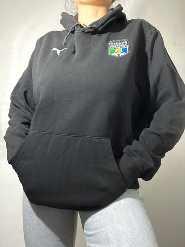 Black hoodie Brazil team sweatshirt  y2k 90s vintage (S/M)