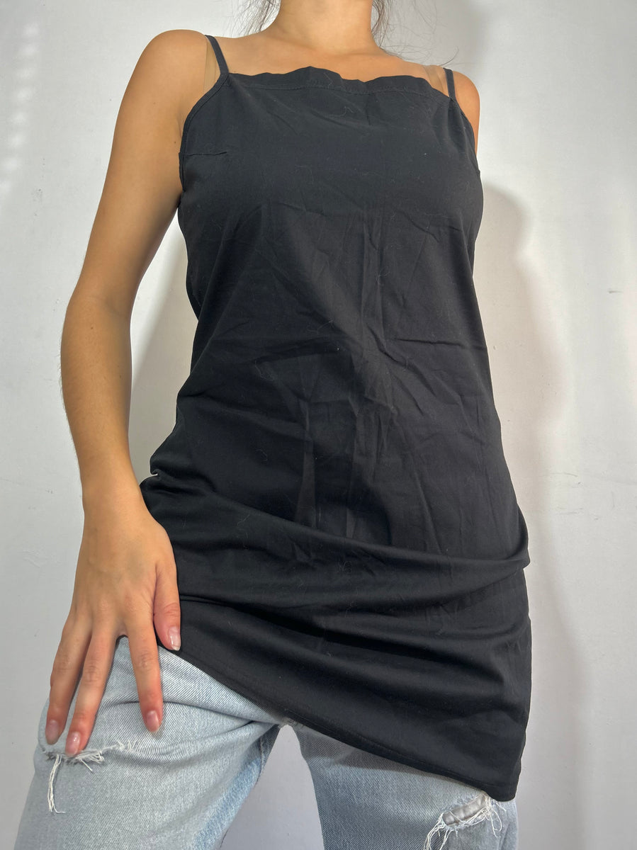 Black cami mini dress (S/M)