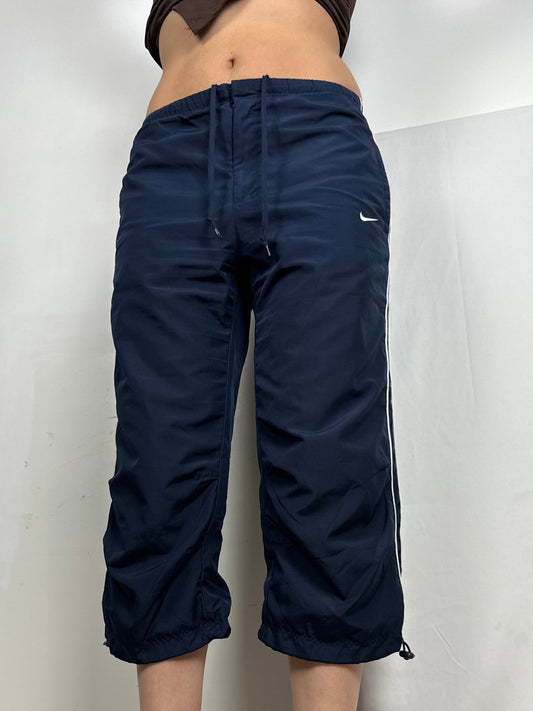 Navy low rise capri joggers pants (S/M)