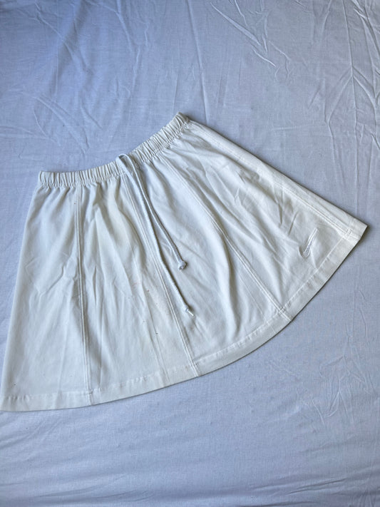 White pleated mini tennis skirt (S/M)