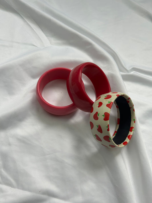 Multicolor bangle bracelet