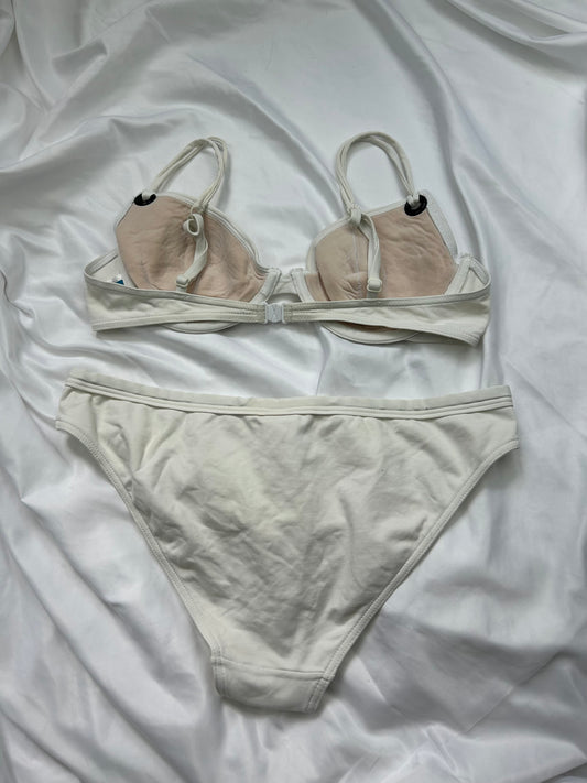 White low waist bikini set (XL)