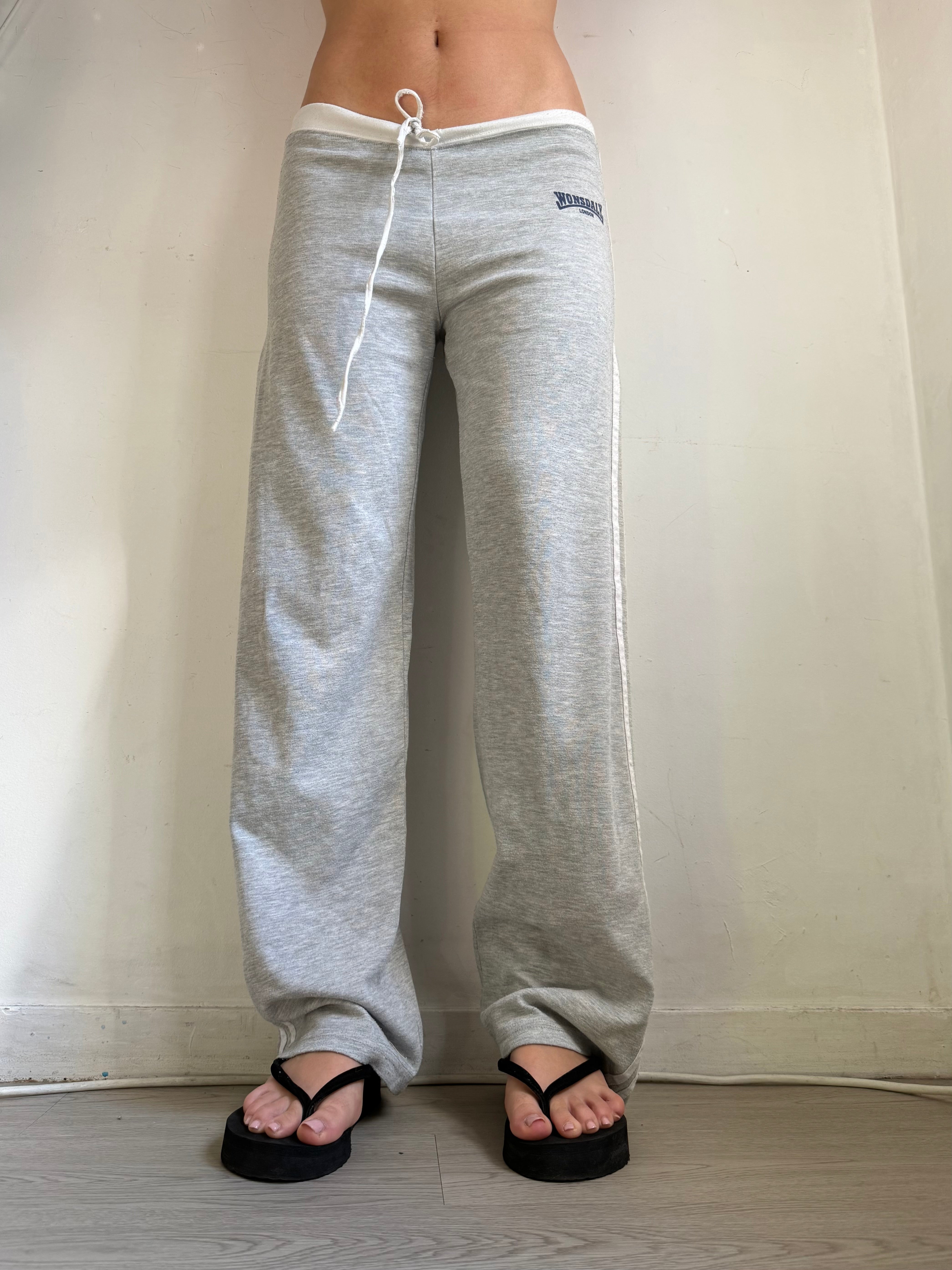Grey activewear baggy pants (XL)