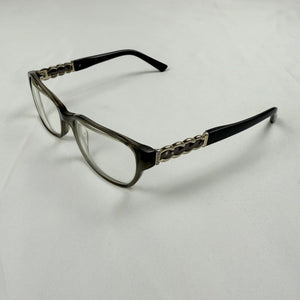 Black 2000s office glasses (with prescription)