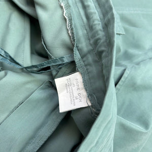 Light green cargo low rise baggy pants (M)