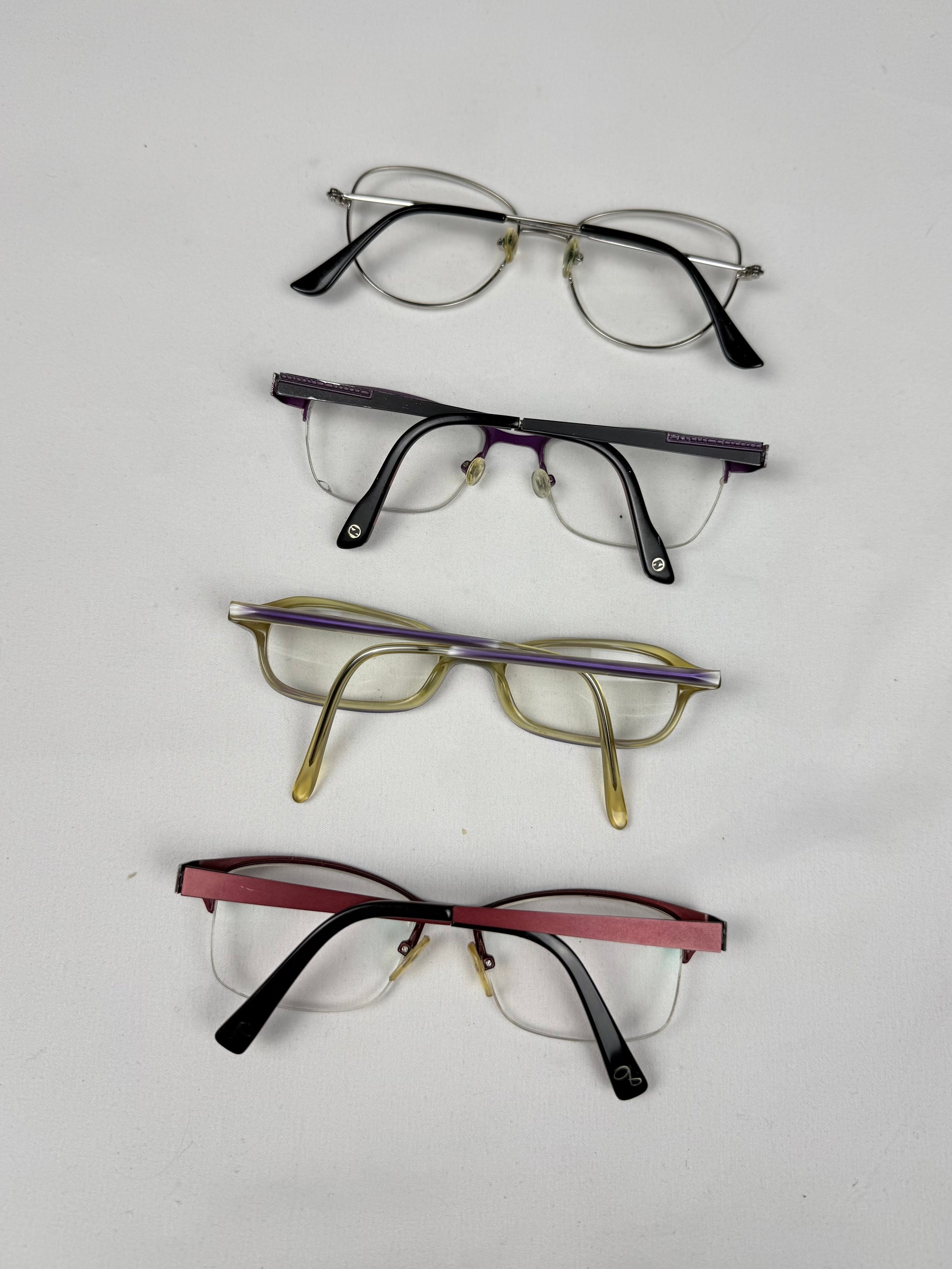 Set of 4 office glasses (with prescription)