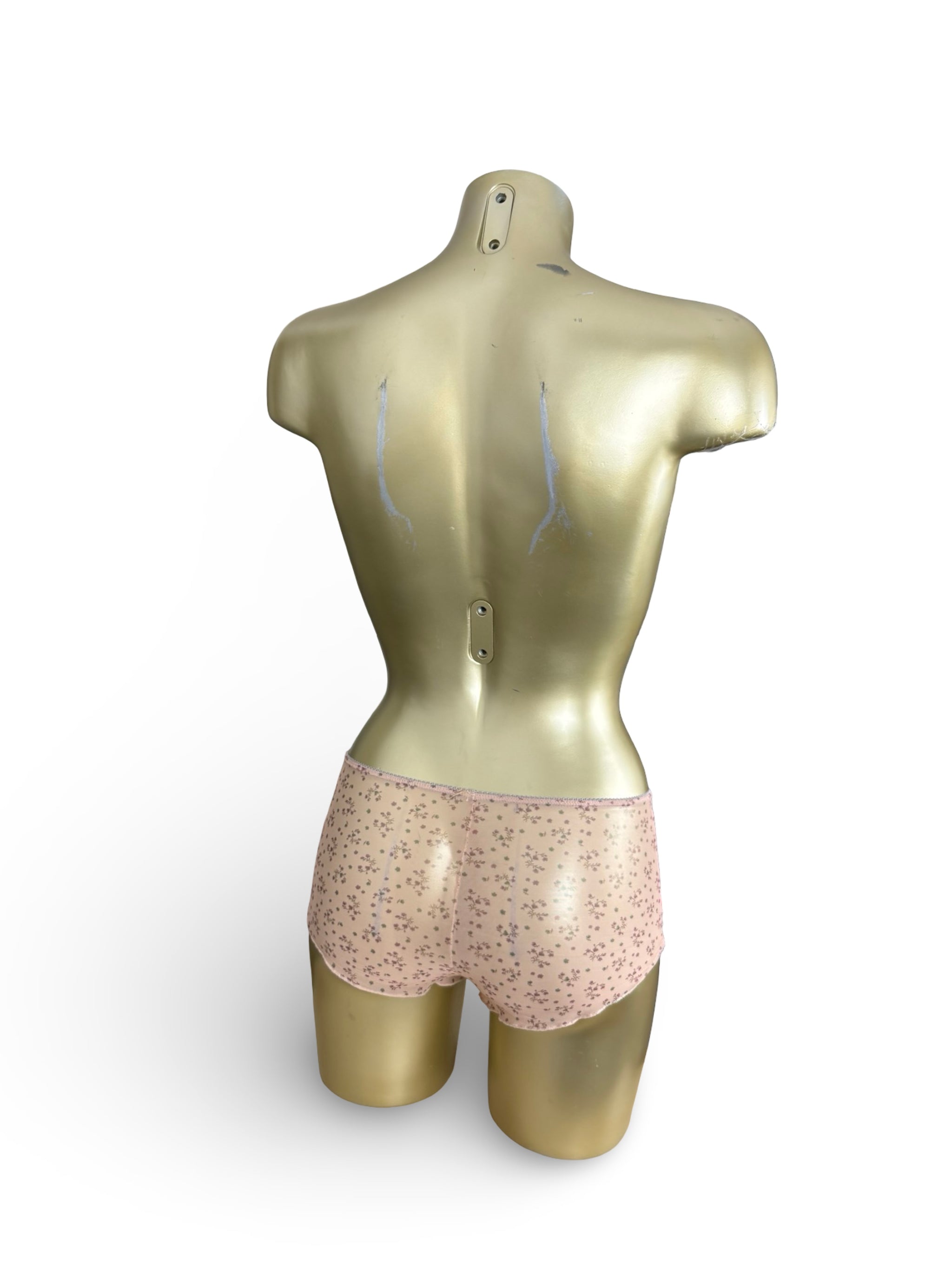 Set of 2 mesh see trough low rise mini short (S/M)