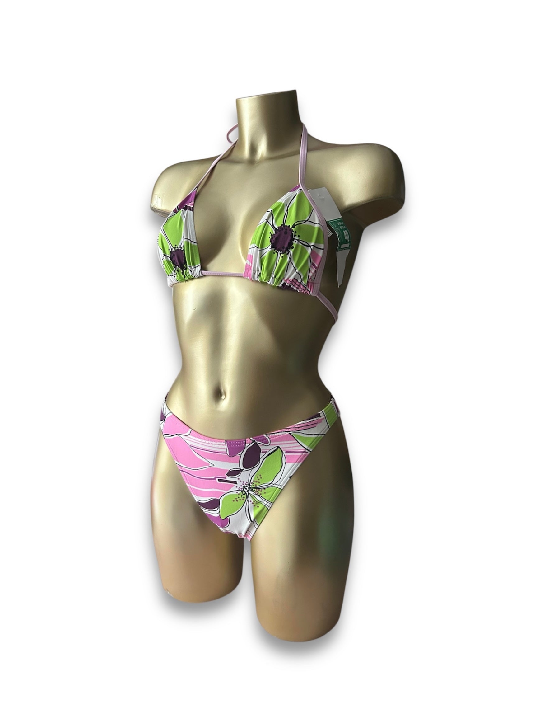 Brand new floral print bikini set (M)