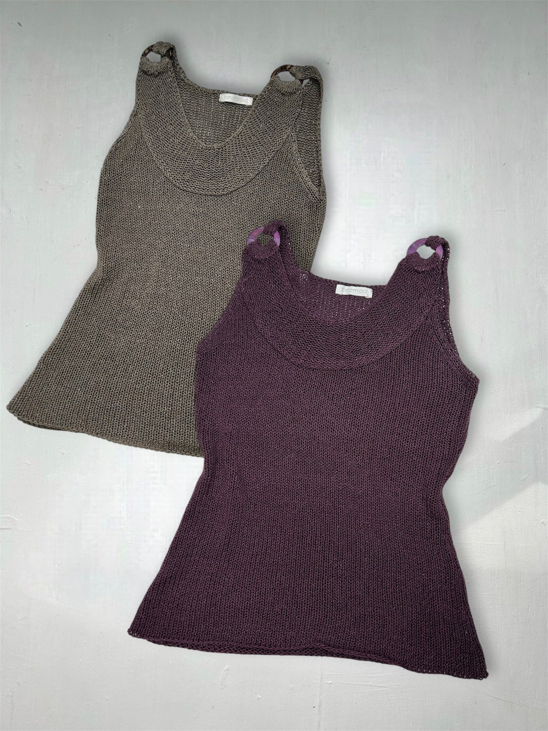 Knitted summer cami  top (S/M)