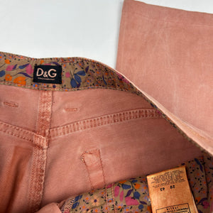 Low rise denim capri pants (M)