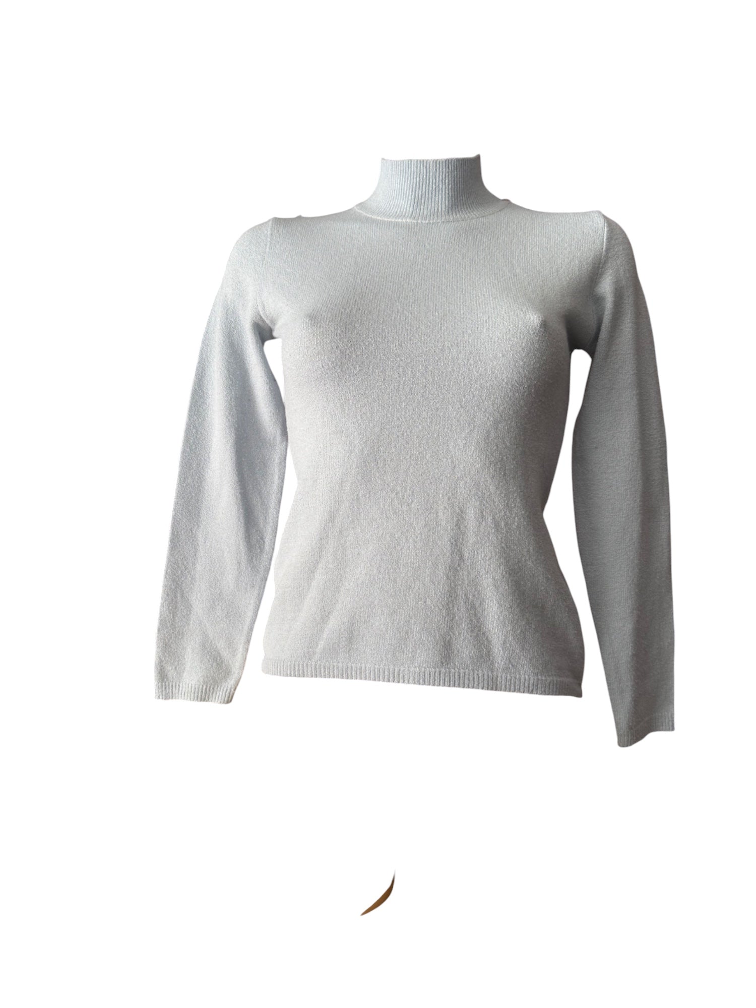 Baby blue high neck jumper (S)