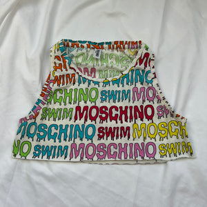 Multicolor logo crop top (XS)