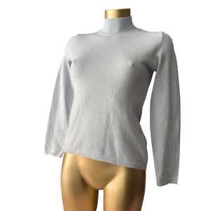 Baby blue high neck jumper (S)