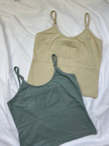 Pocket cami top (M/L)