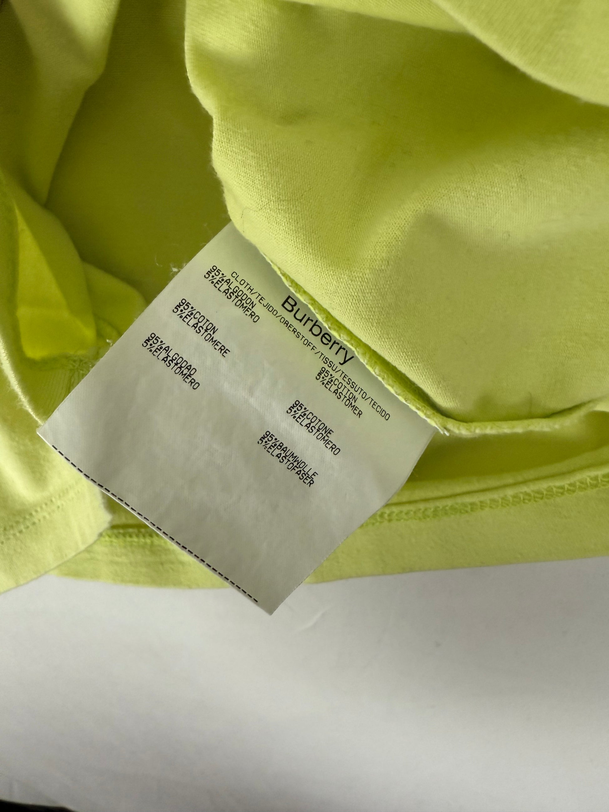 Yellow strass logostretchy cami top (S/M)