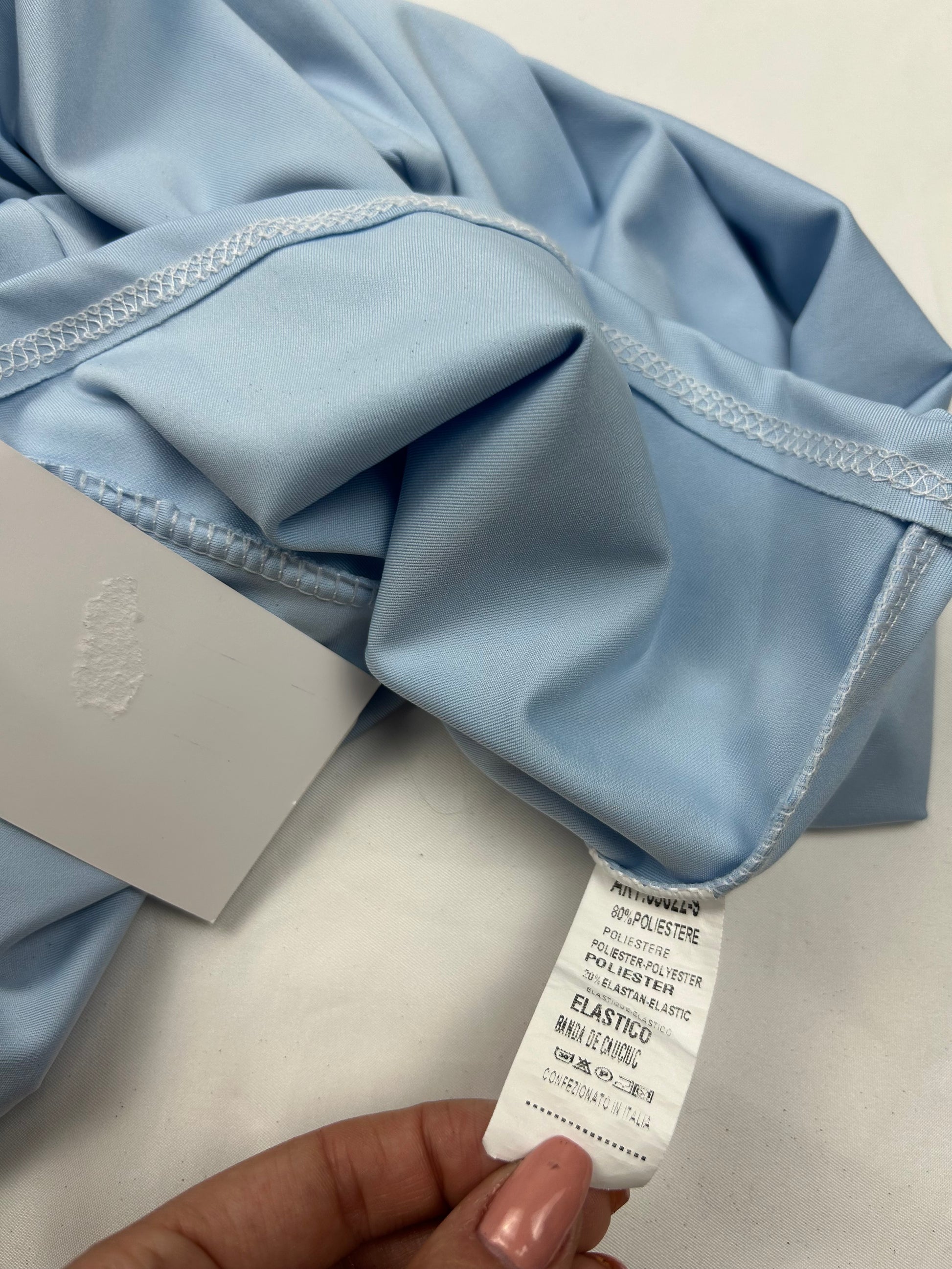 Blue asymmetric  brand new top (M)