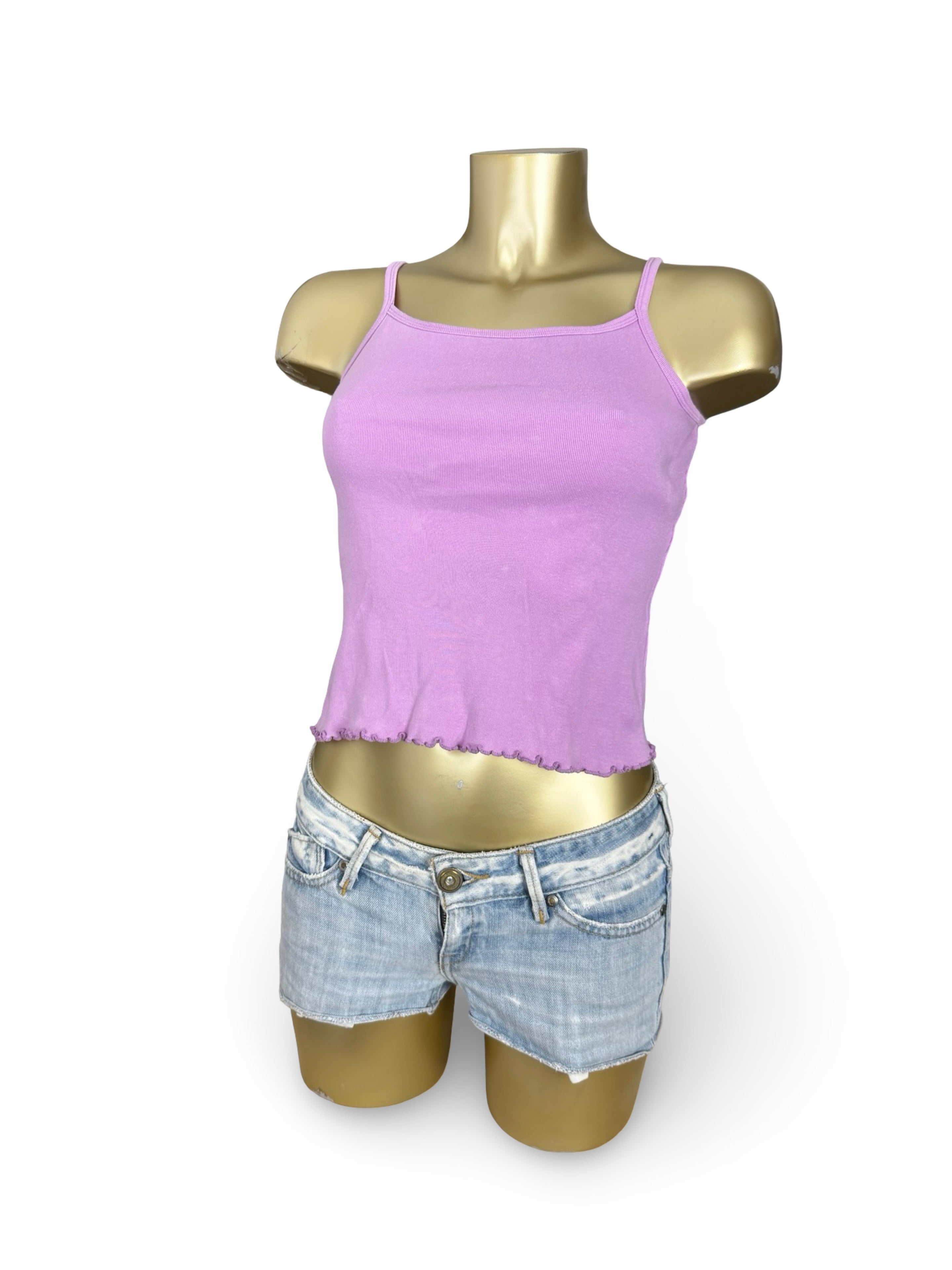 Purple & lilac set of tops 100% cotton (XS)