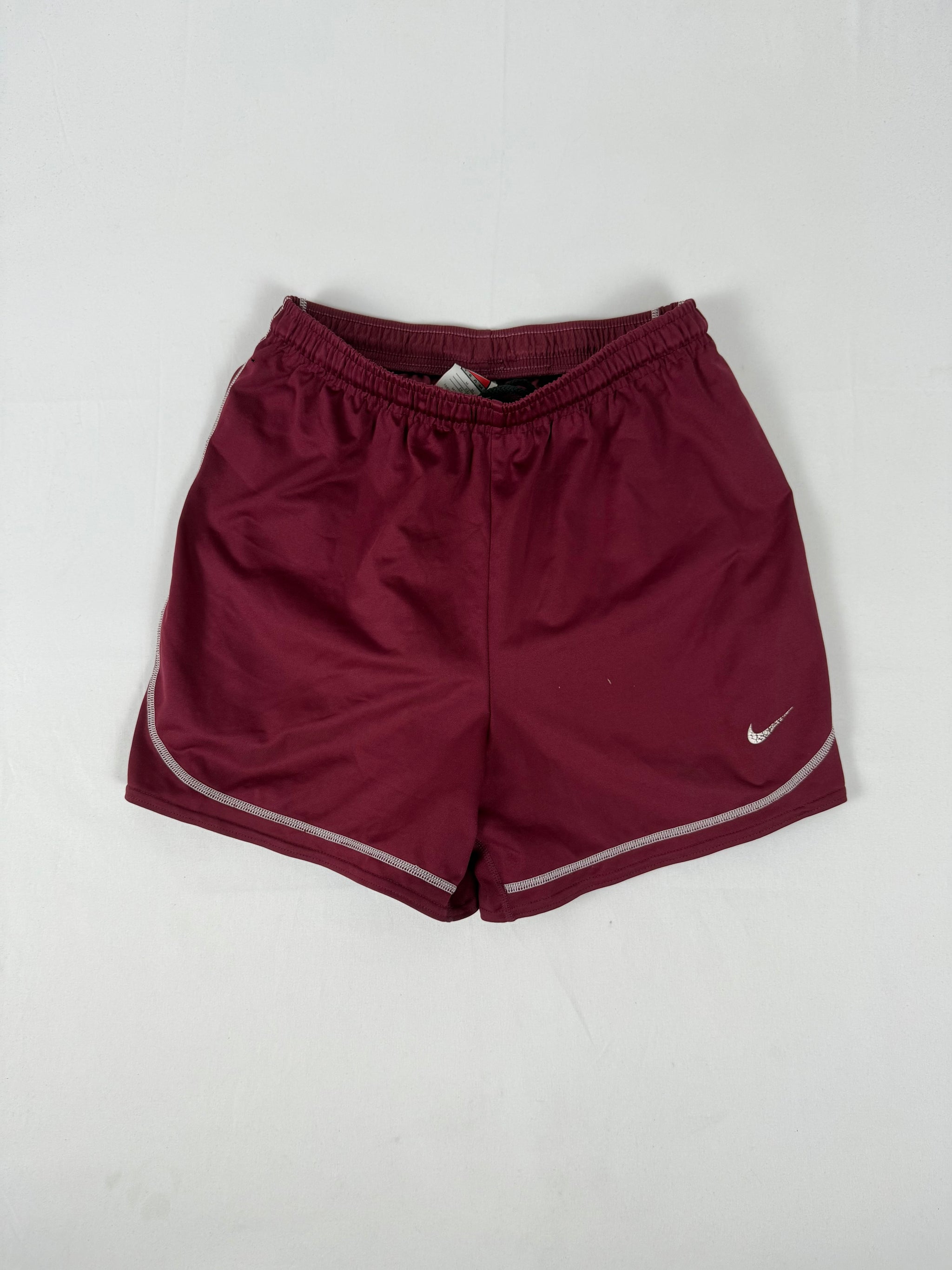 Burgundy low rise mid short (S)