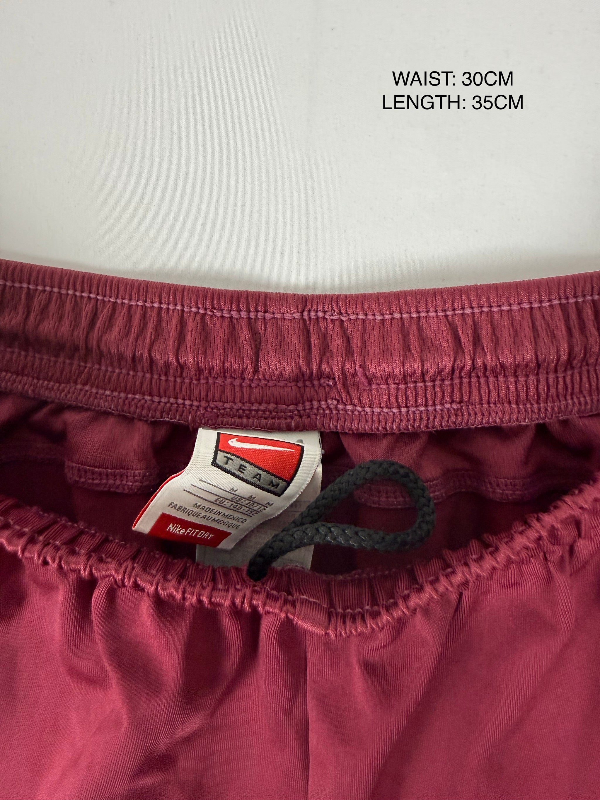 Burgundy low rise mid short (S)