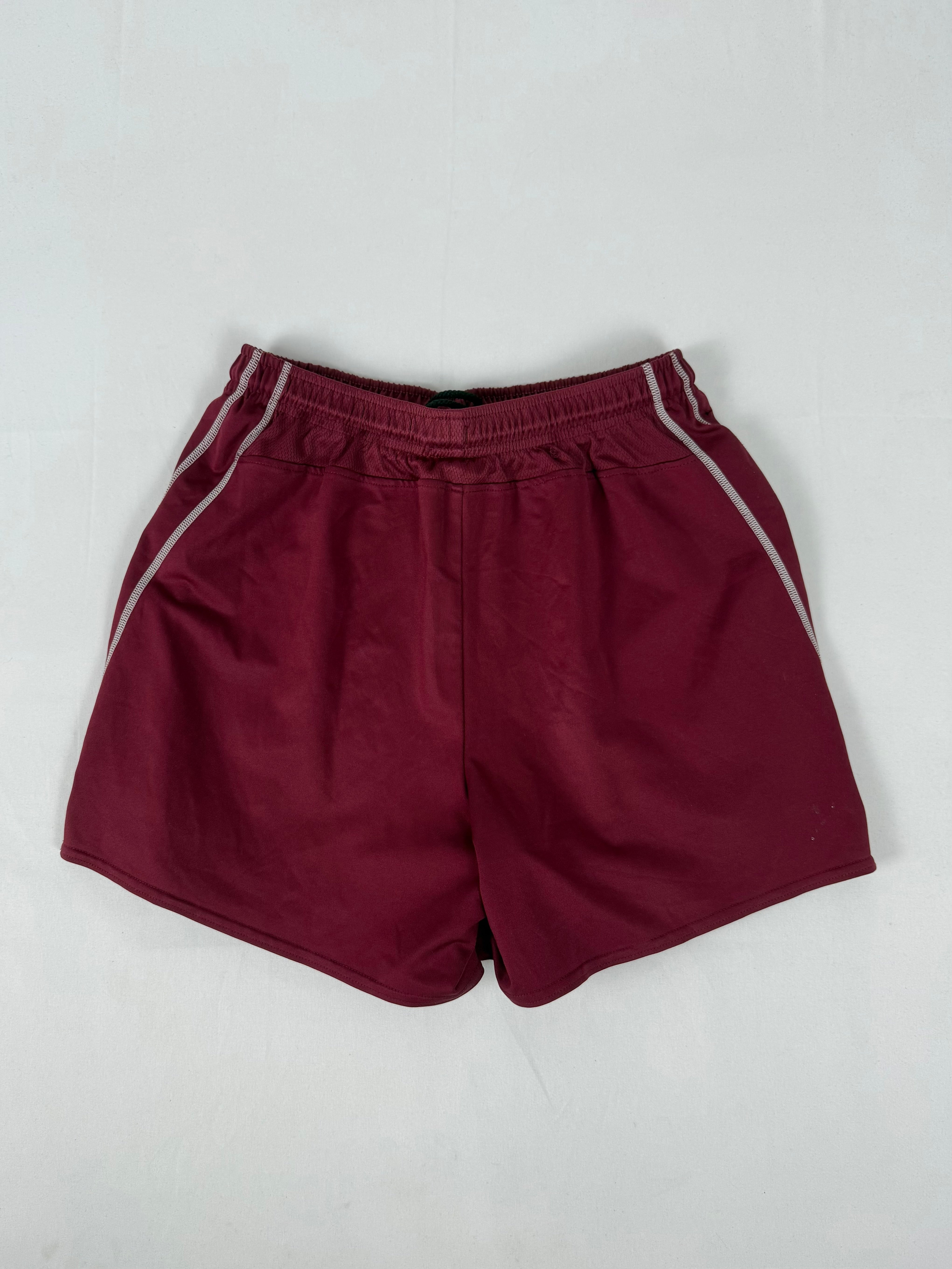 Burgundy low rise mid short (S)