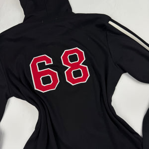 Black zip up hoodie (M)