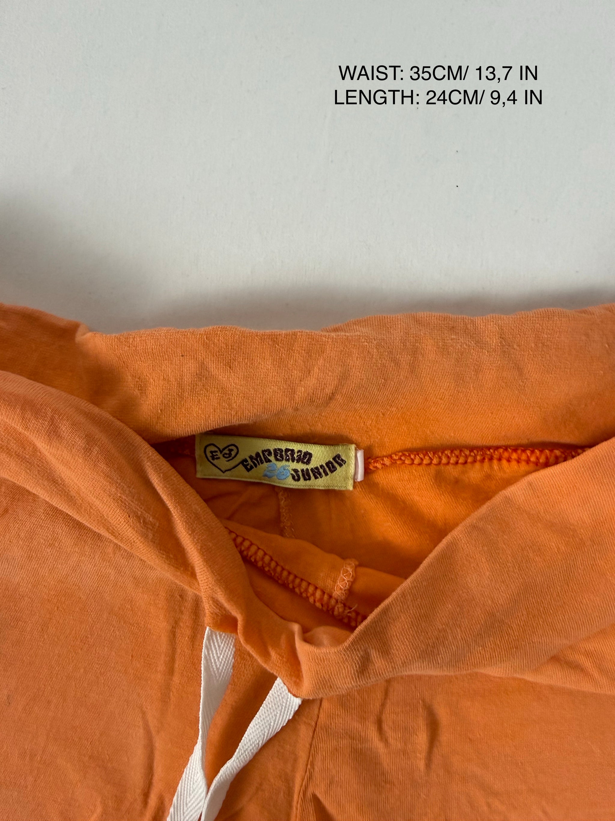 Cotton activewear stretchy mini short (S/M)
