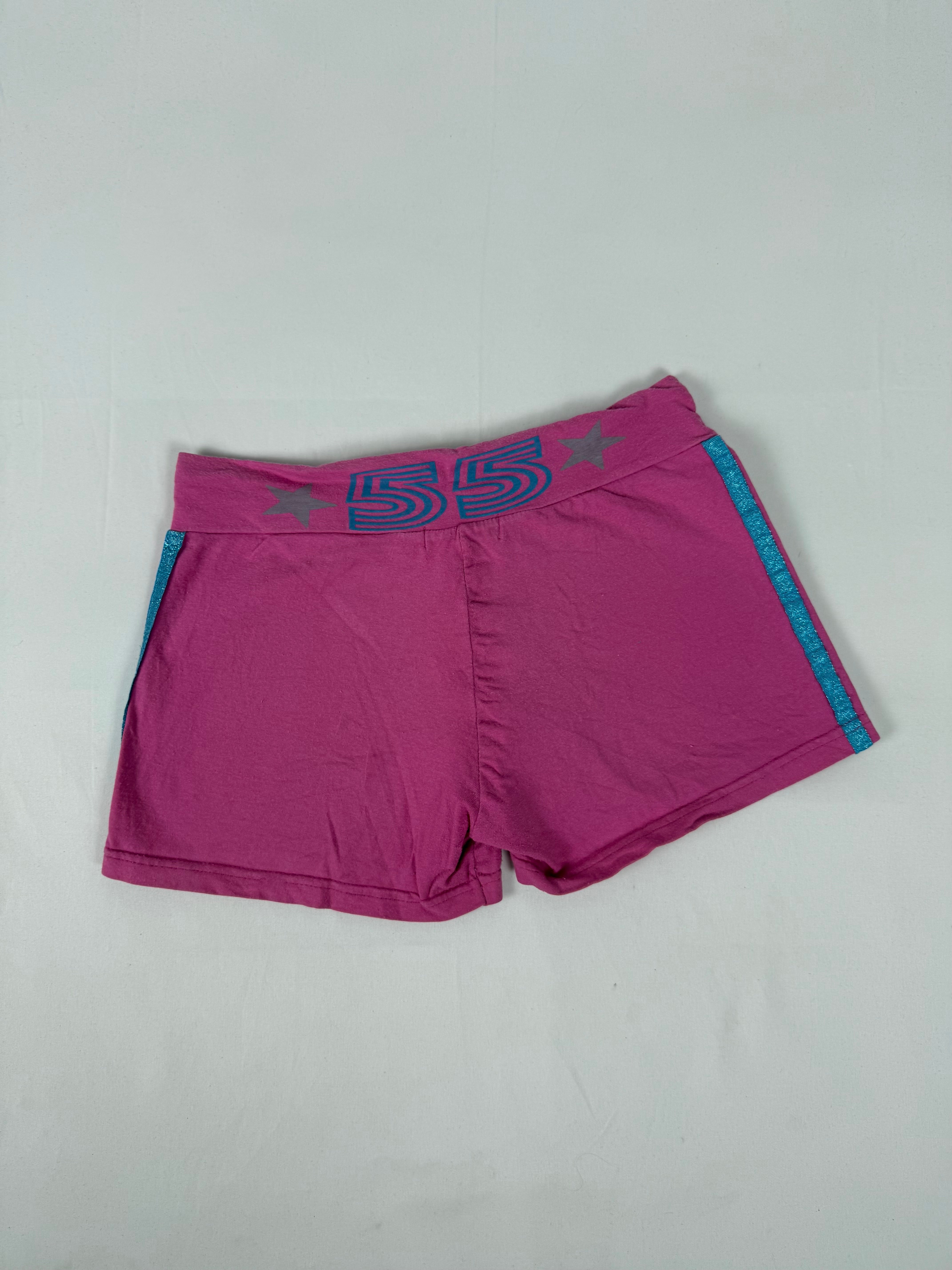 Cotton activewear stretchy mini short (S/M)
