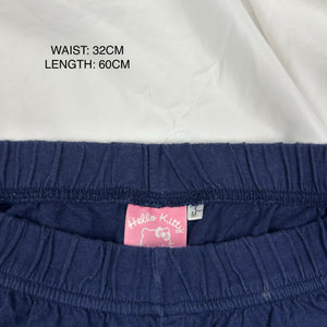 Navy low waist leggings capris pants (S)