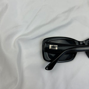 Black logo sunglasses