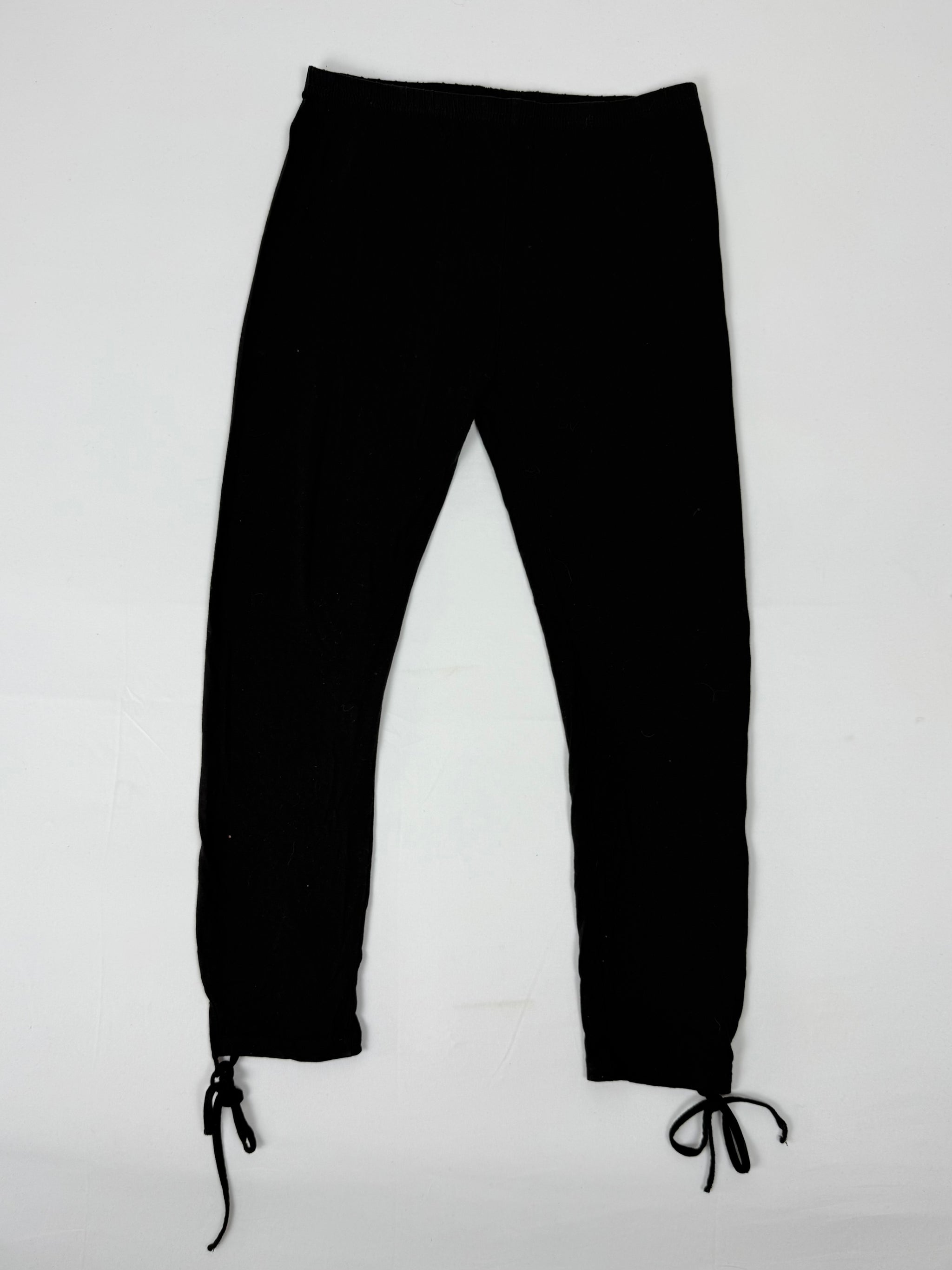 Black capri legging pants (S)