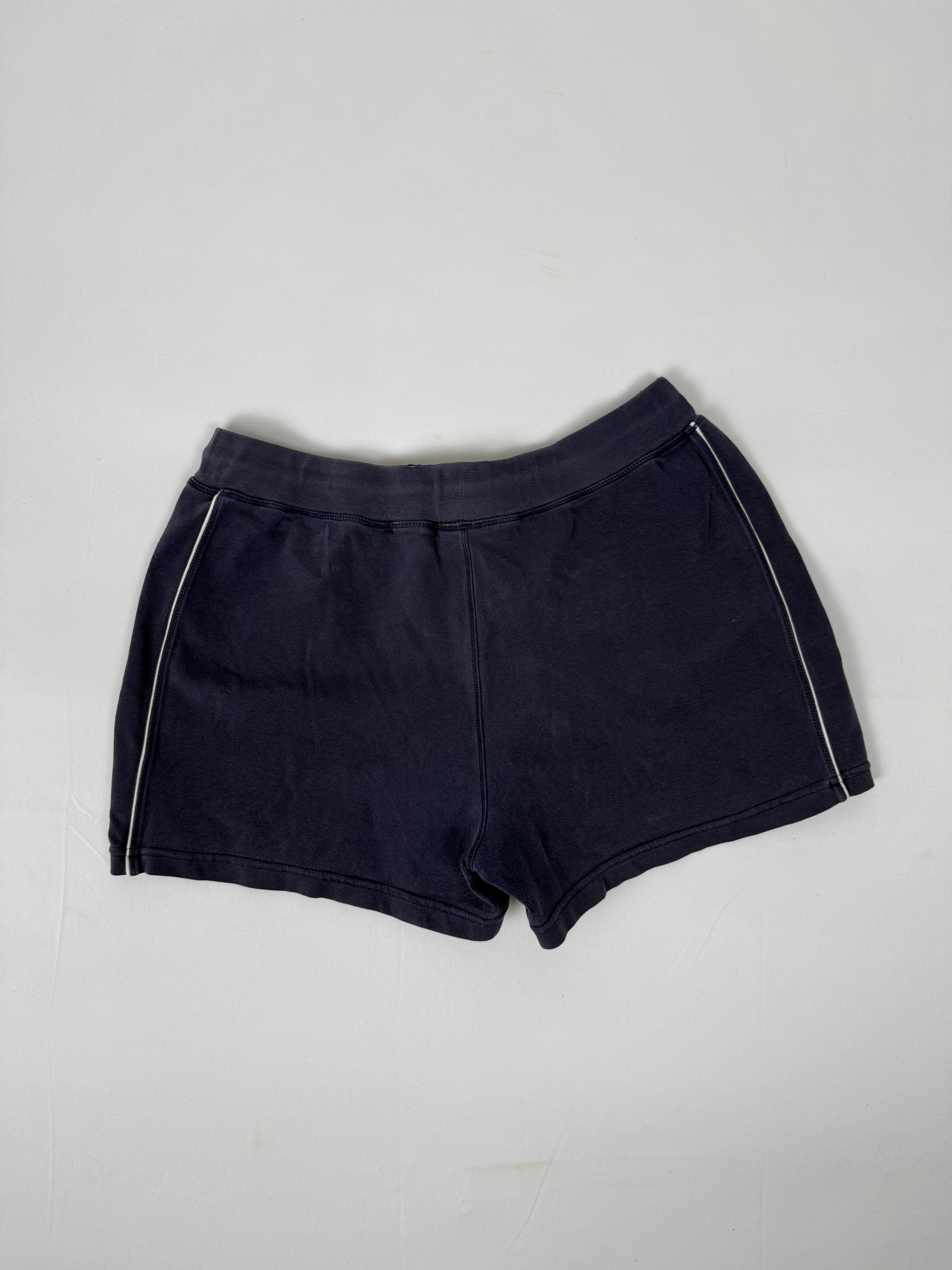 Navy activewear low rise mini short (S)
