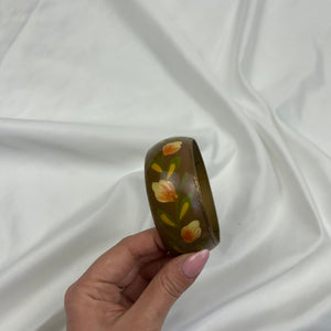 Multicolor bangle bracelet