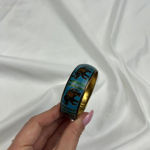 Multicolor bangle bracelet