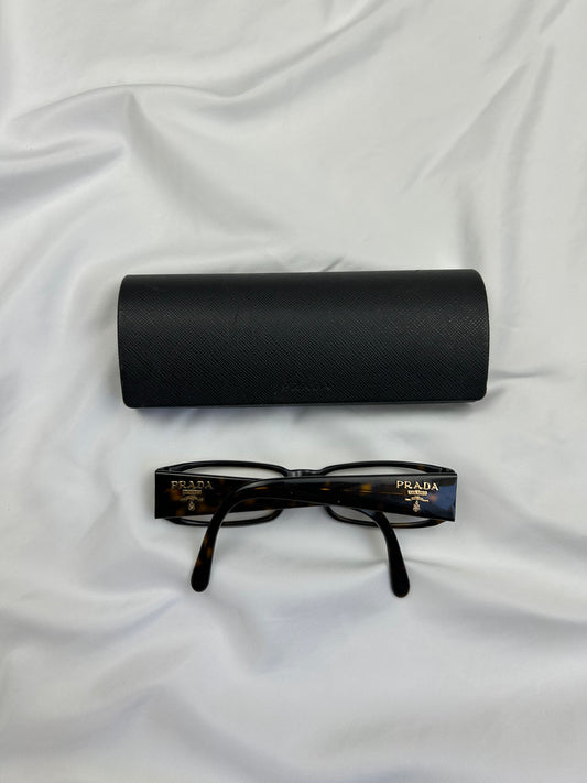 Brown office siren glasses (with prescription)