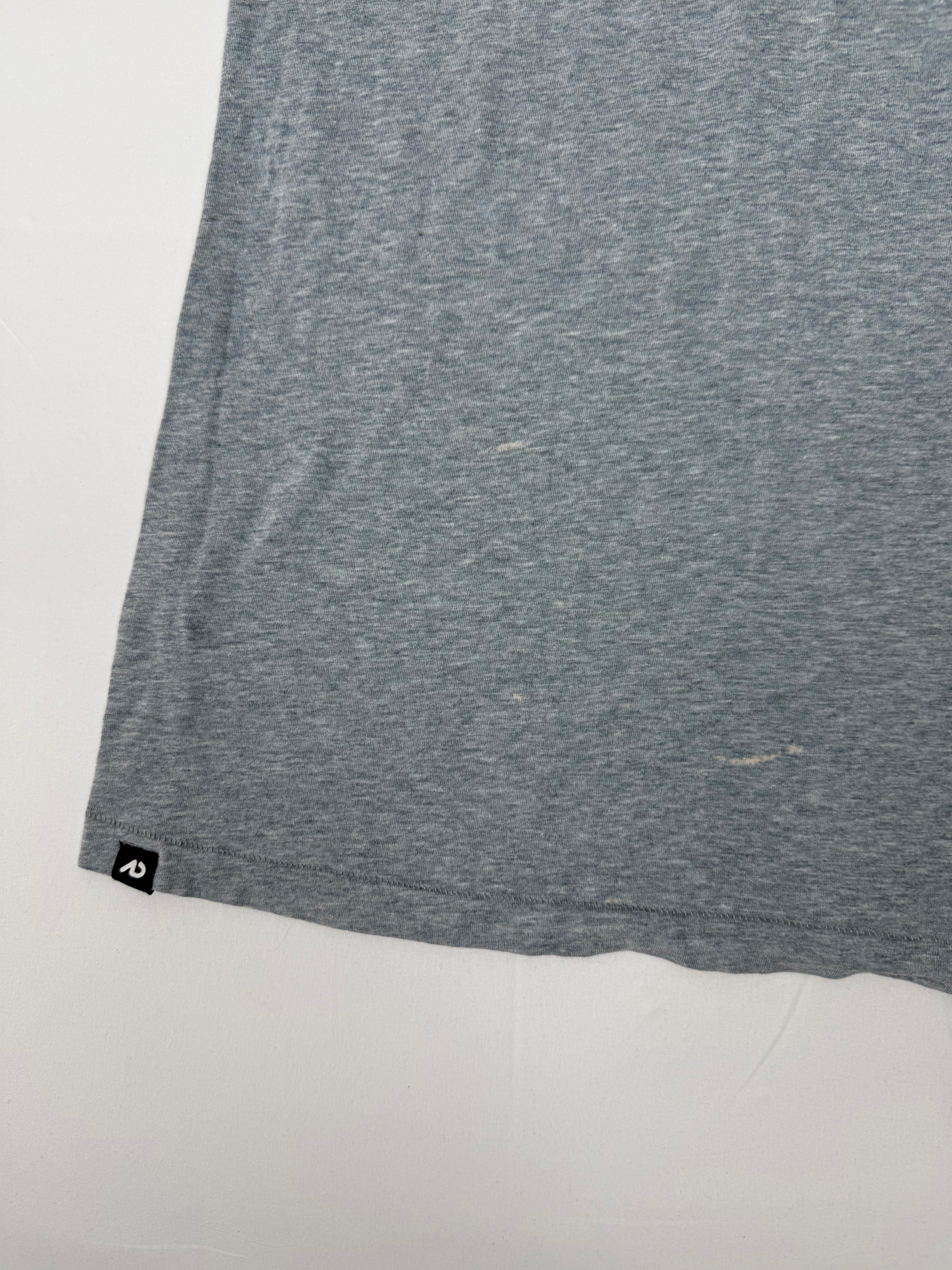 Grey activewear cotton top (M)