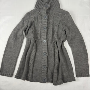 Grey buttons up cardigan jumper (XL)