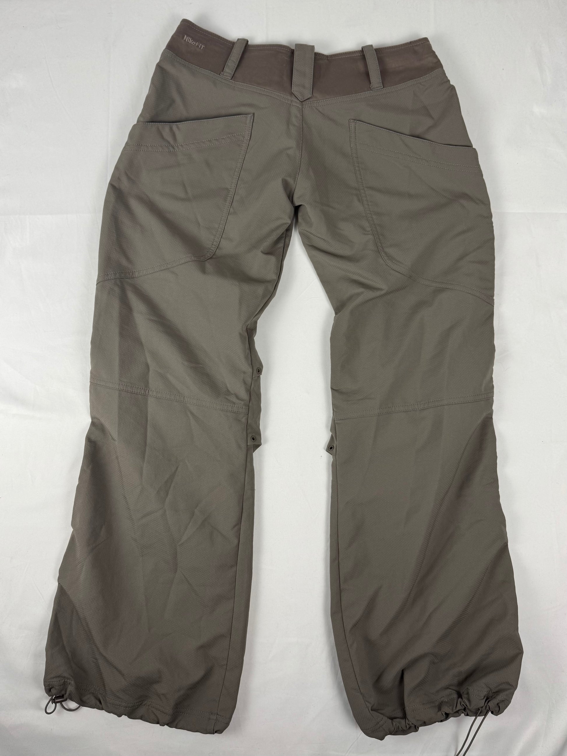 Khaki low rise joggers pants (S/M)