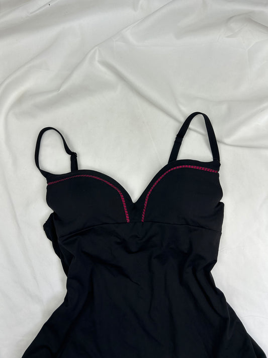 Black babydoll corset top (S)