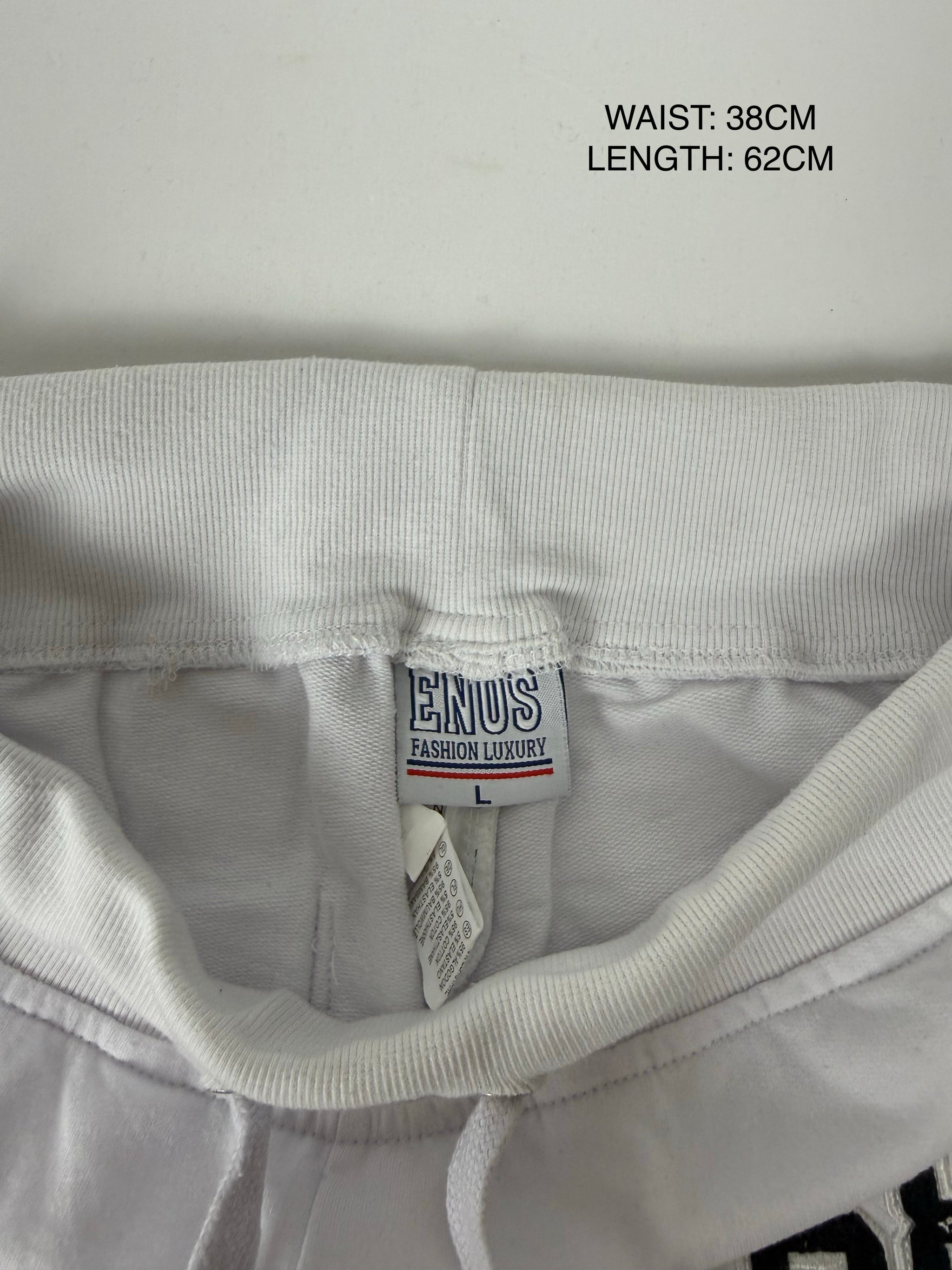 White activewear capri pants (M)