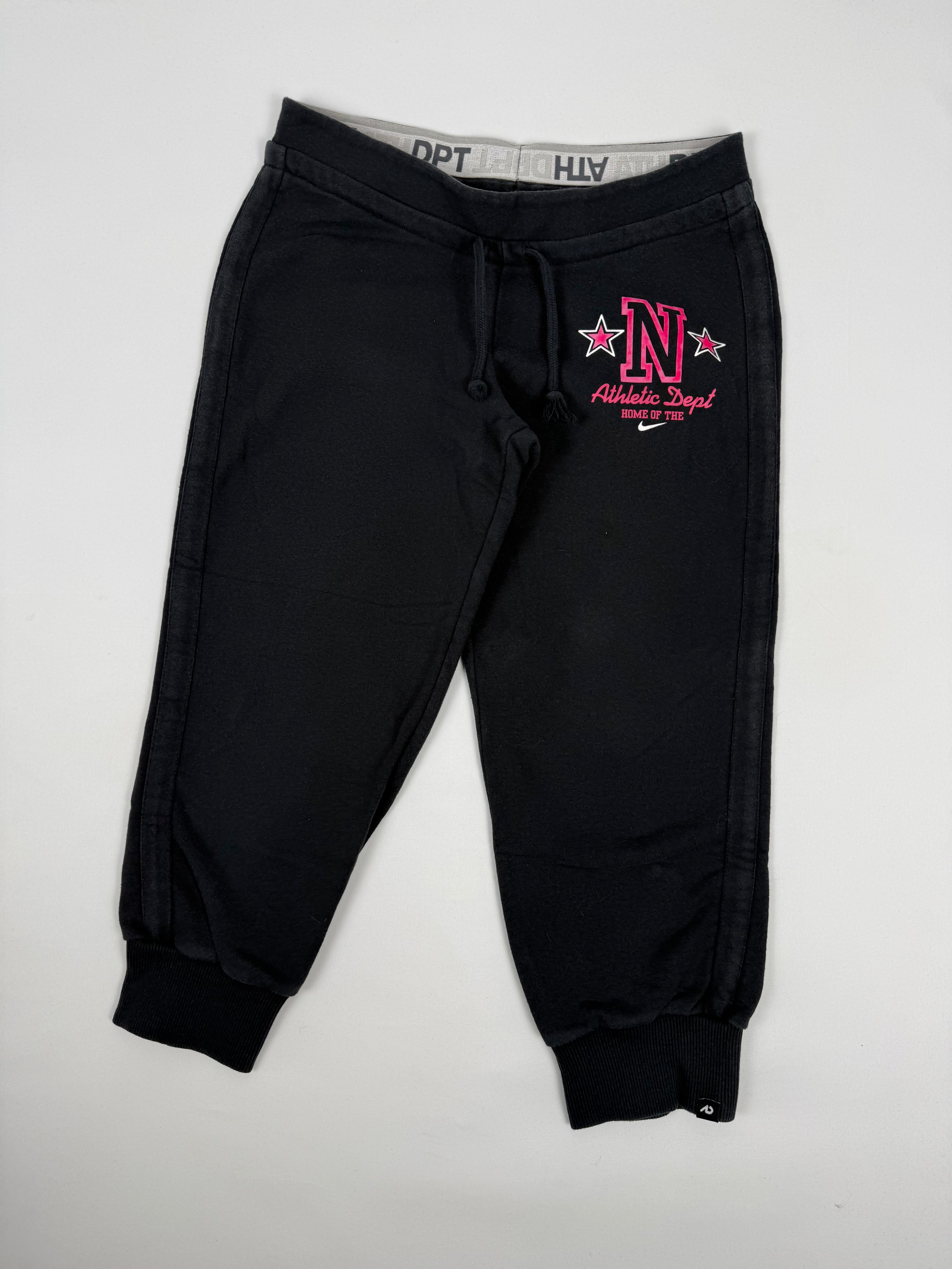 Black low rise capri pants (S)