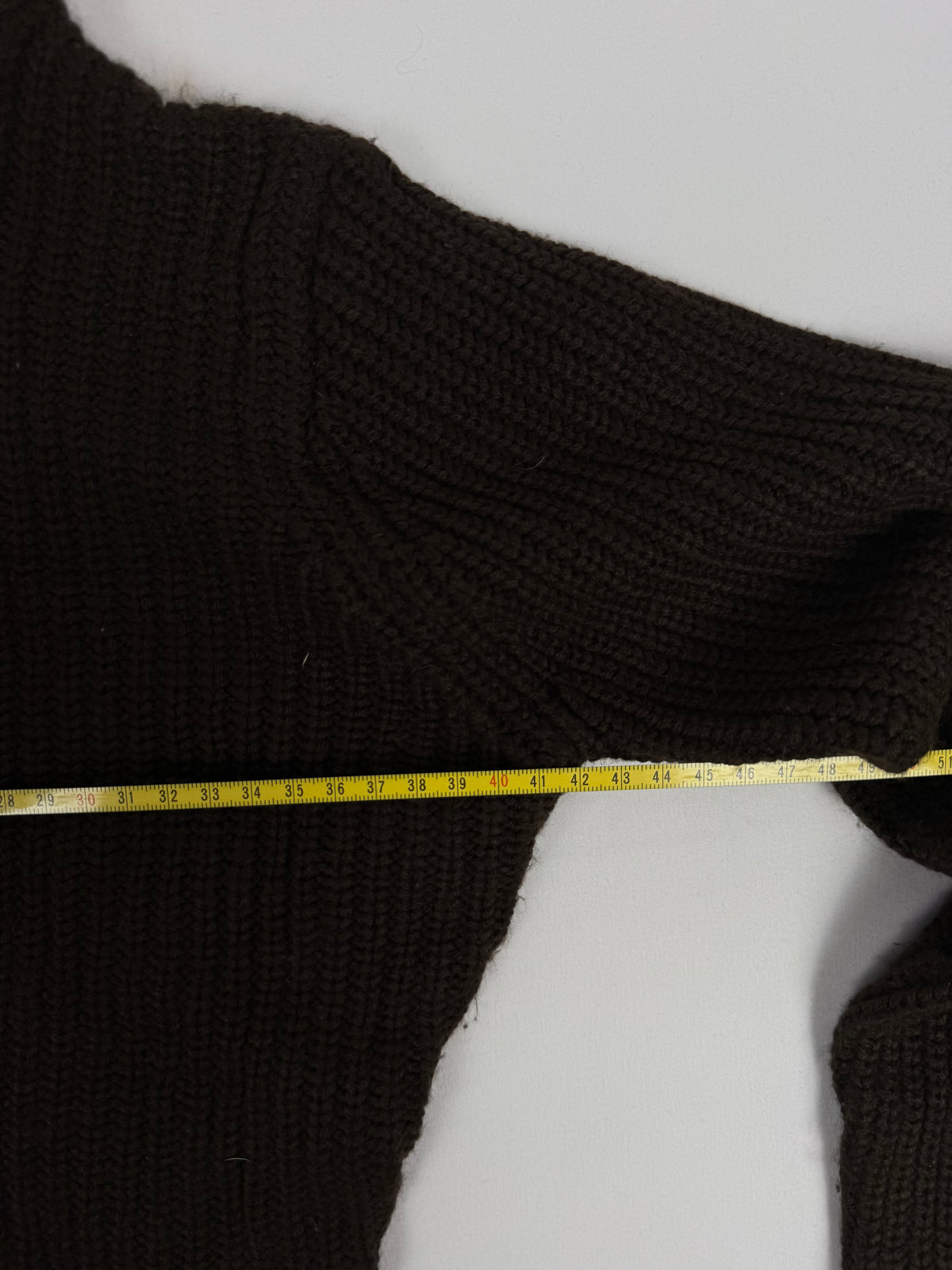 Brown hooded jumper (S)