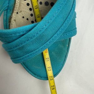 Blue summer sandals heels (36)