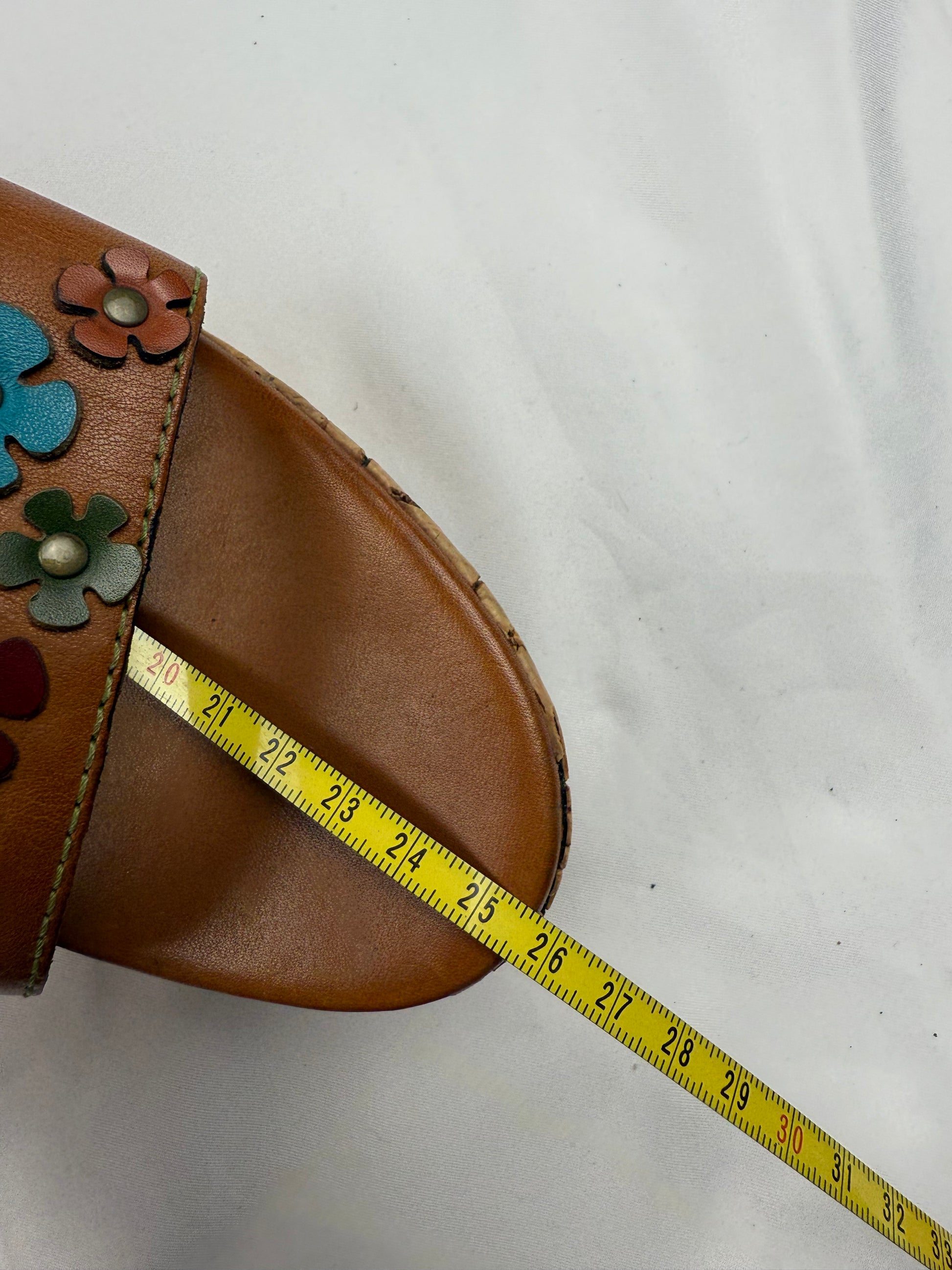 Brown logo wedge brand new heels (39)