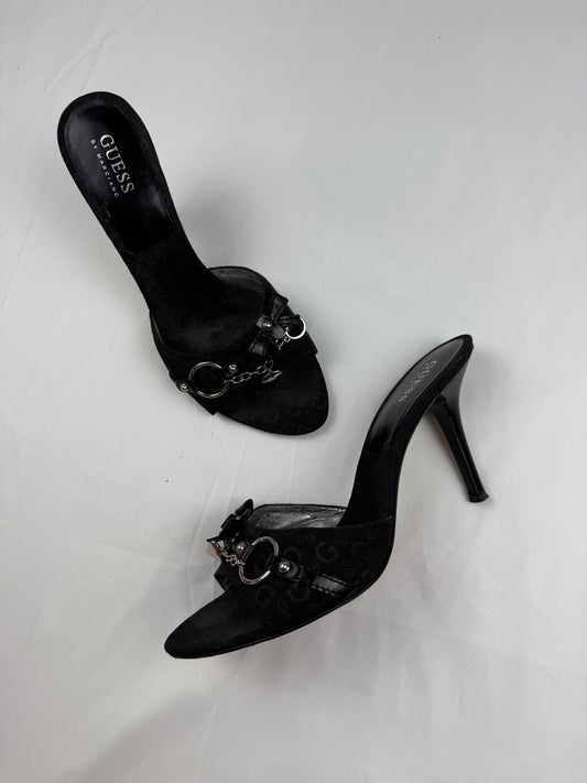 Black charms mules heels (39)