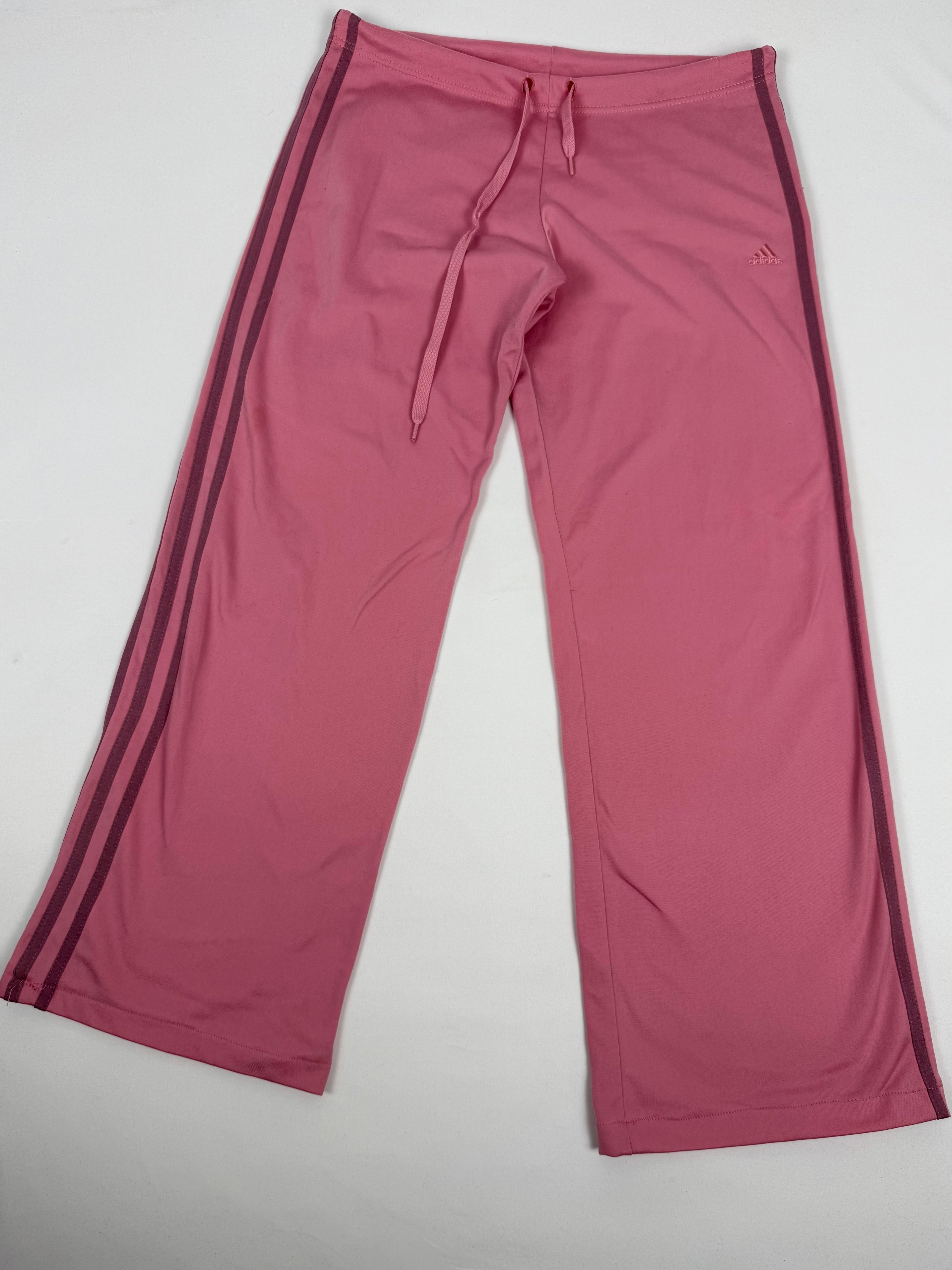 Pink low rise joggers pants (M)