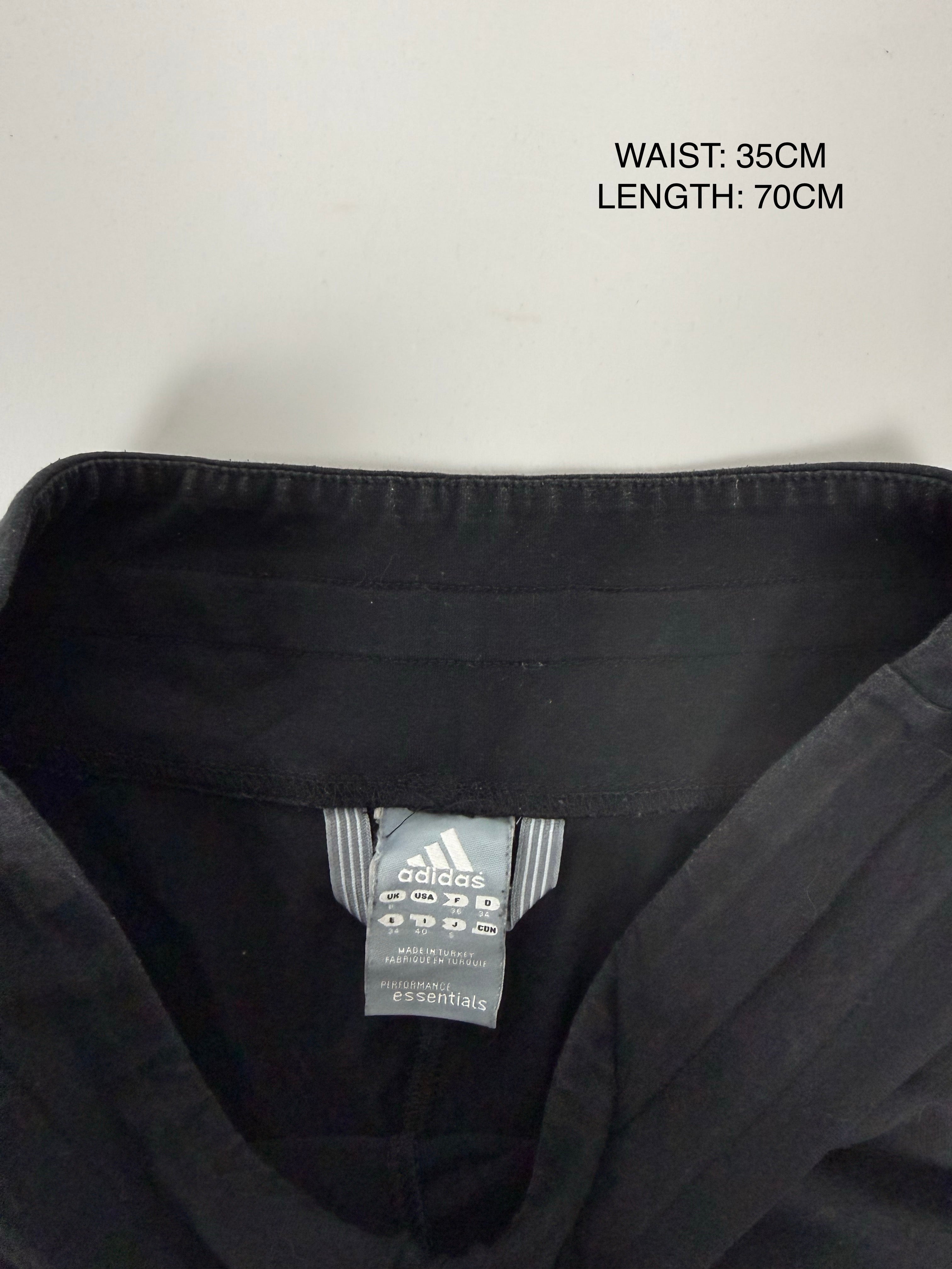 Black & purple activewear capri pants (S)