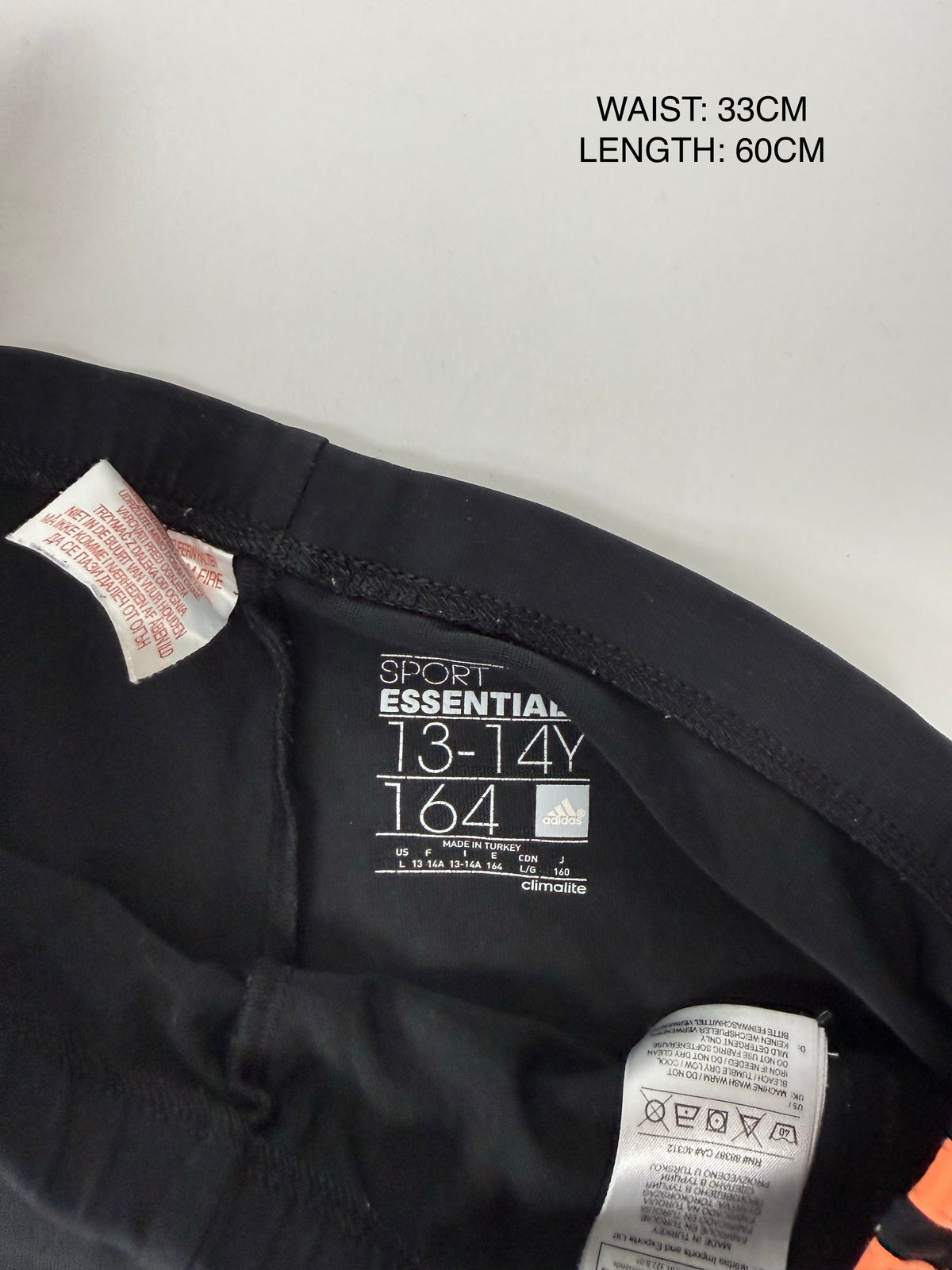Pantalon corsaire taille basse à pois (S/M)